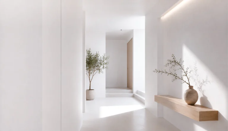 Reforma moderna de vivienda en Tenerife con interior minimalista y acabados naturales